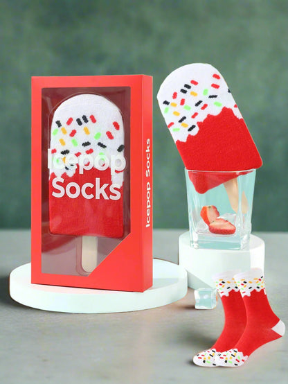 Red Velvet Ice Pop Socks