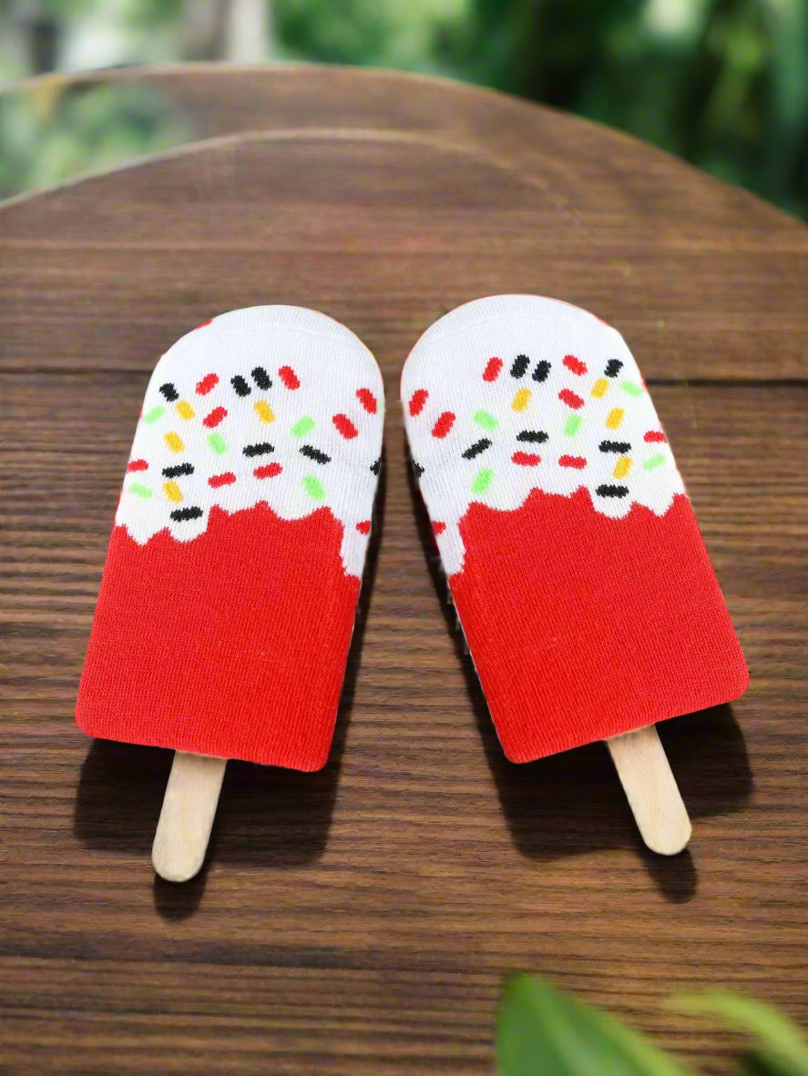 Red Velvet Ice Pop Socks