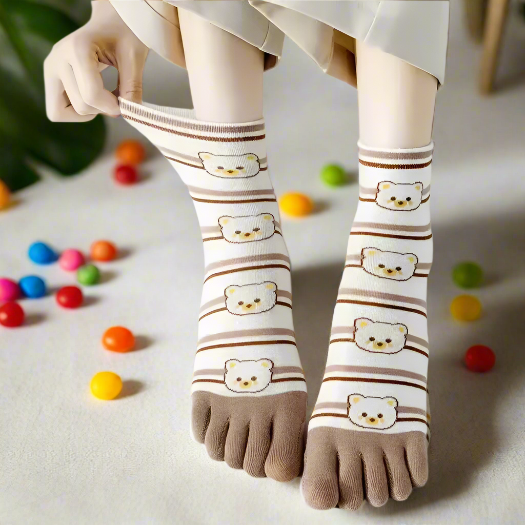 Bear Finger Socks