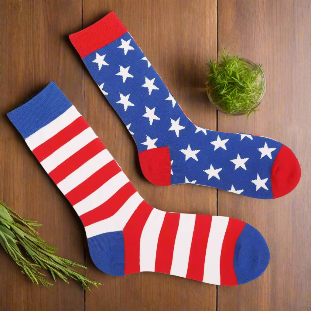 American  Flag Socks