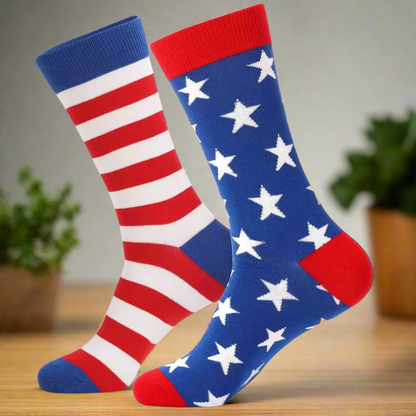 American  Flag Socks
