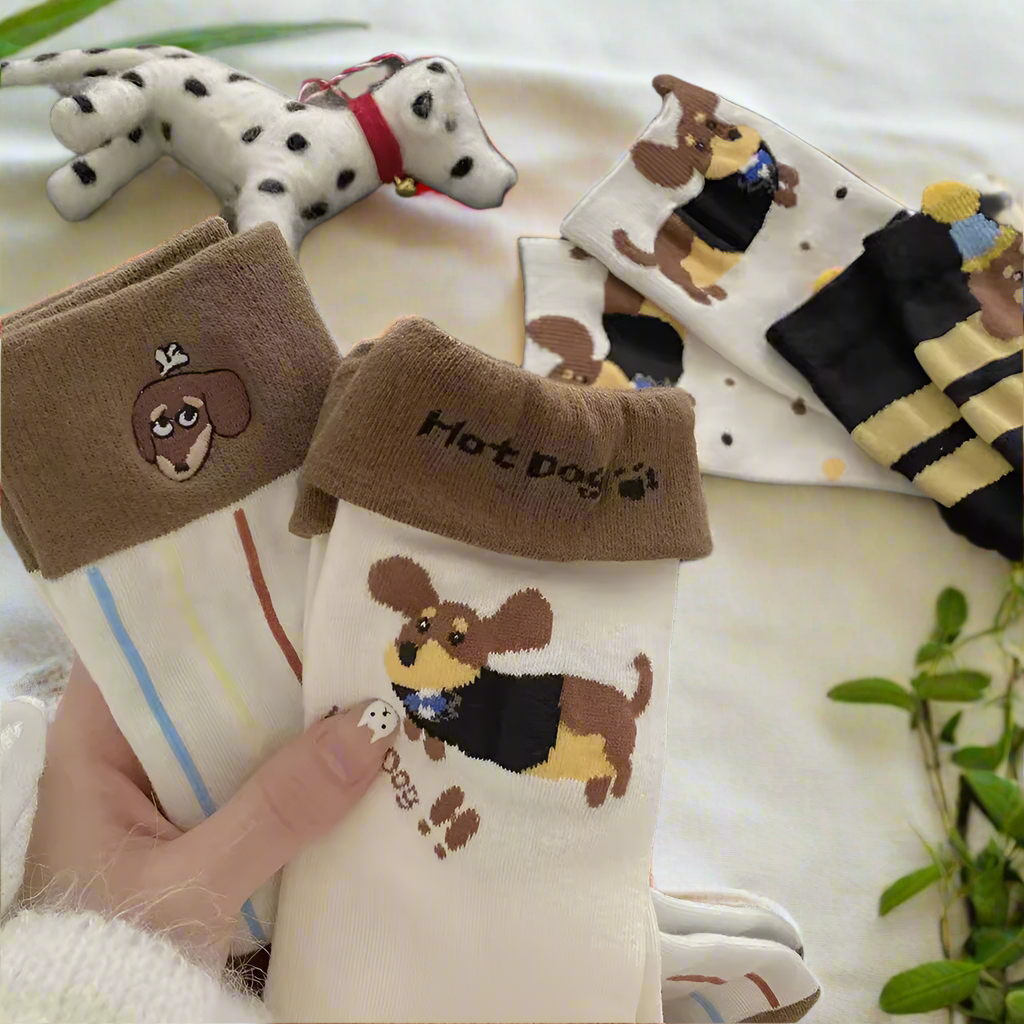 Wiener Dog Socks