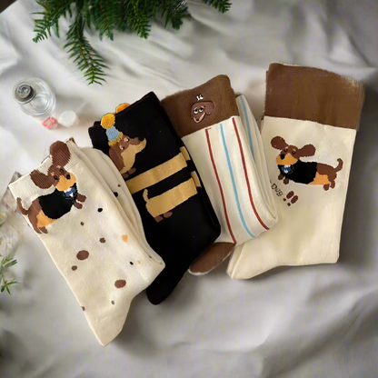 Wiener Dog Socks