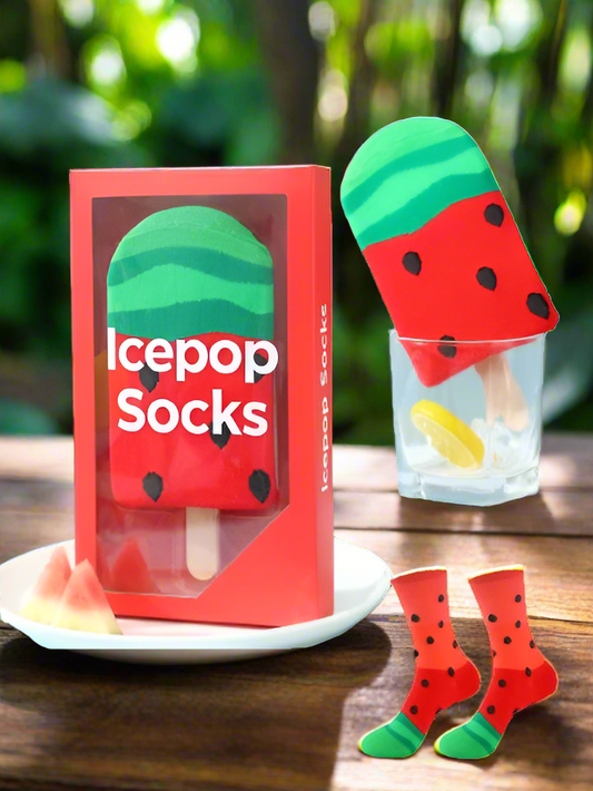 Watermelon Ice Pop Socks