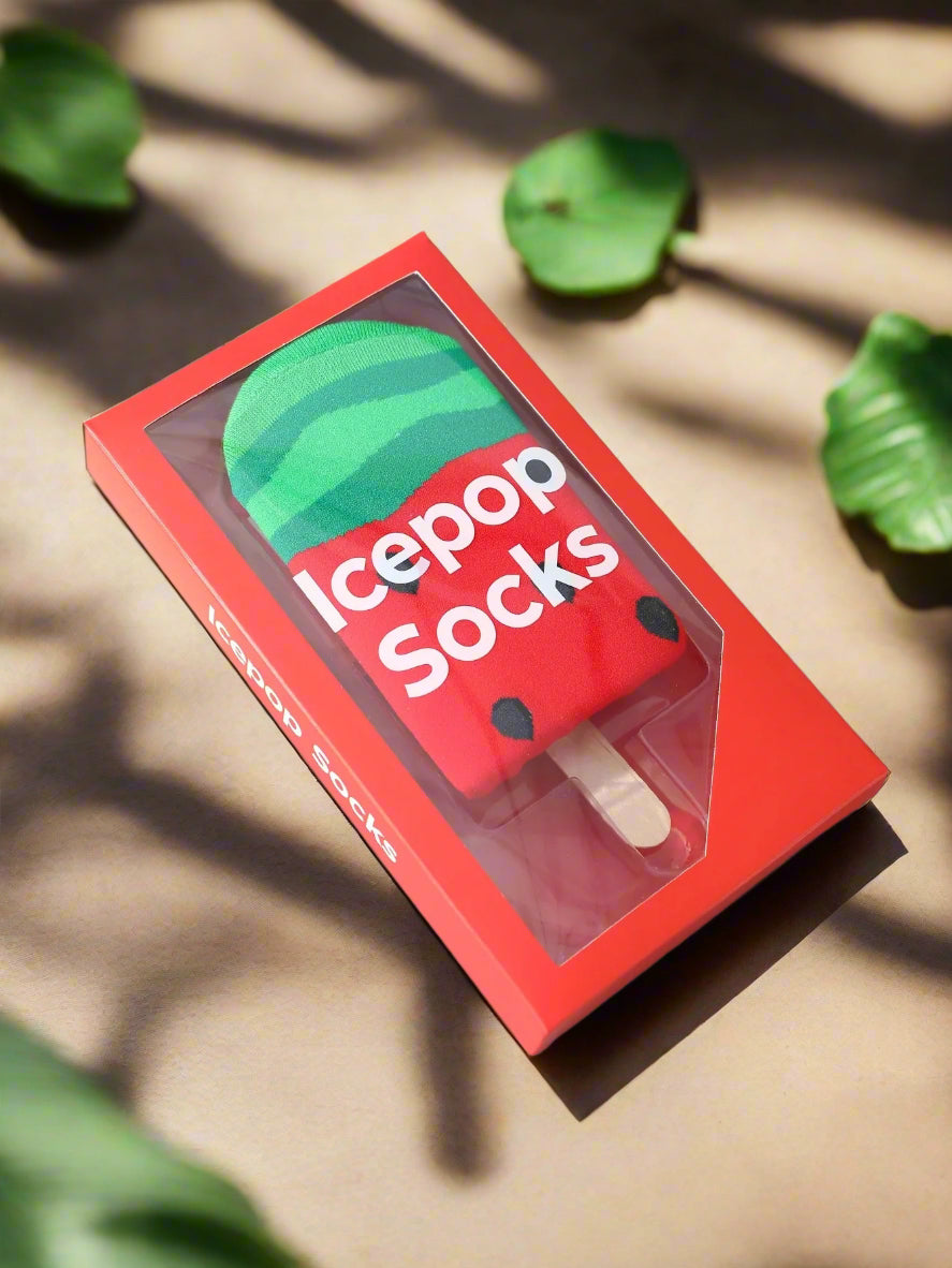 Watermelon Ice Pop Socks